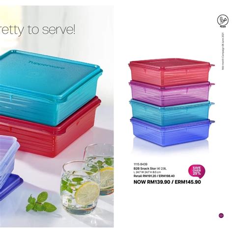 B B Snack Stor L Tupperware Plus