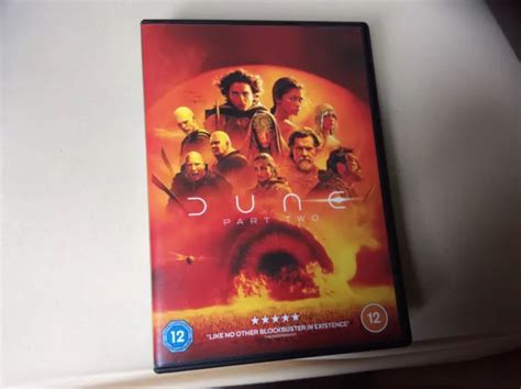 DUNE PART TWO DVD Dave Bautista Rebecca Ferguson Timothée Chalamet