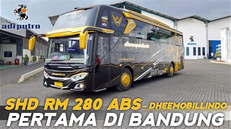 SHD RM PERTAMA DI BANDUNG BUS PARIWISATA TERMEWAH MILIK PO