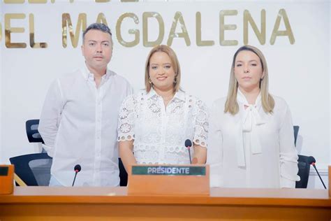 Así quedó conformada la Mesa Directiva de la Asamblea del Magdalena