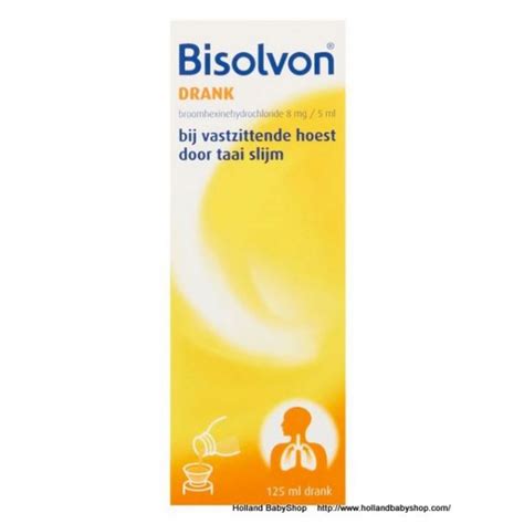 Bisolvon Drank 8 Mg5ml For Stuck Cough 125ml