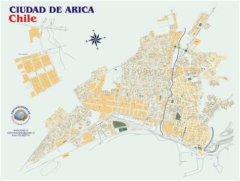 Arica Chile Map