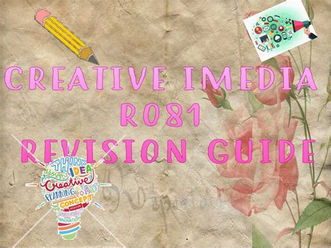 Creative Imedia OCR R081 Revision | Teaching Resources