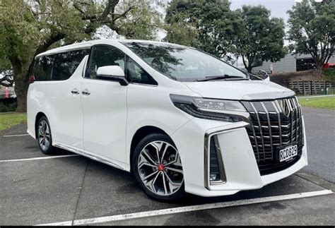 toyota alphard  realistic rental cars