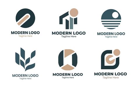 Modern Abstract Logo Collection 66524197 Vector Art at Vecteezy