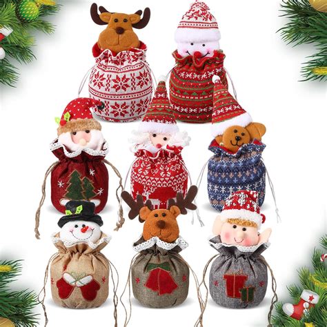 Amazon Locmeo Christmas Gift Doll Bags With Drawstring Burlap