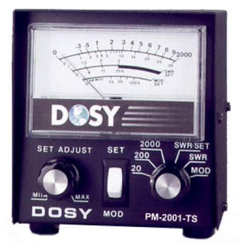 Dosy PM2001 Tosmètre Wattmètre Modulomètre