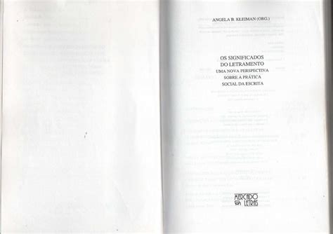 Os Significados Do Letramento Uma Nova Perspectiva Sobre A Pr Tica