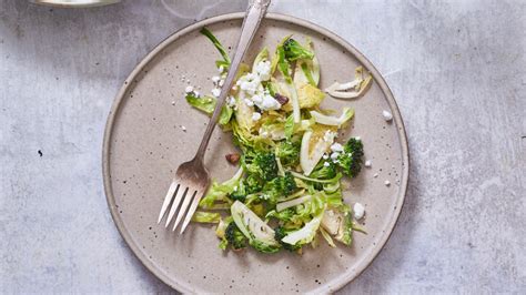 Broccoli Bacon Brussels Salad Recipe