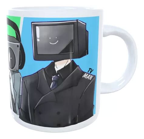 Taza Skibidi Toilet Cámara Man Speaker Man Tv Man Mod 7 Envío gratis