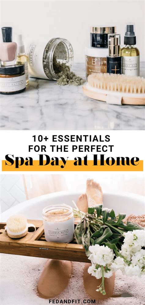 Steps To The Perfect Spa Day At Home Fed Fit