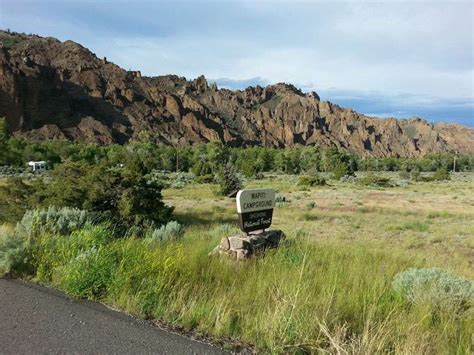 Wapiti Campground West Of Cody Wyoming Wy