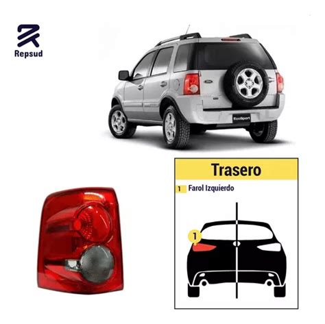 Farol Trasero Izquierdo Ford Ecosport X