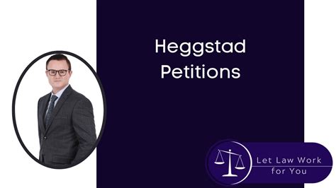 Heggstad Petitions YouTube