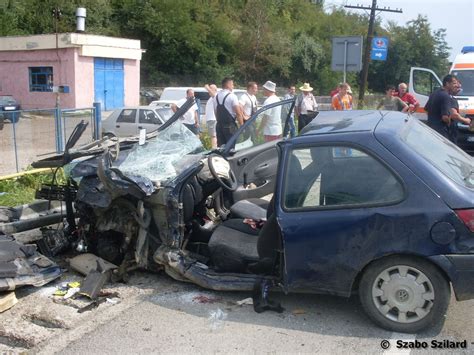 Grav Accident Auto La Iesire Din Gherla La Baile Baita Flickr