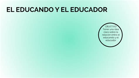 El Educando Y El Educador By Yovani Calva On Prezi