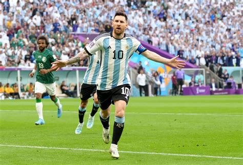 Argentina Vs Arab Saudi Lionel Messi Sama Dengan Cristiano Ronaldo