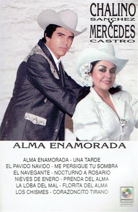 Alma enamorada de Chalino Sánchez Y Mercedes Castro 1993 K7 Musart