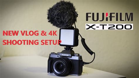 Unboxing Fujifilm X T200 Mirrorless VLOG Setup 4K Video Camera