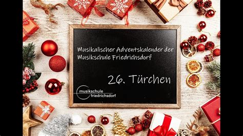 Der Musikalische Adventskalender Der Musikschule Friedrichsdorf