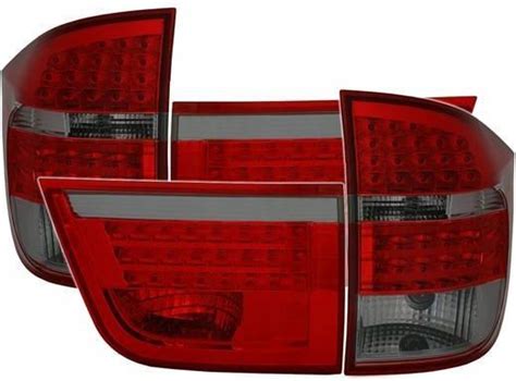 Lampa Tylna Eagle Eyes Lampy Tylne Led Bmw E70 X5 07 10 Red Smoke