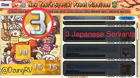 Where To Defeat 3 Japanese Servants New Year Mission Fate Grand Order