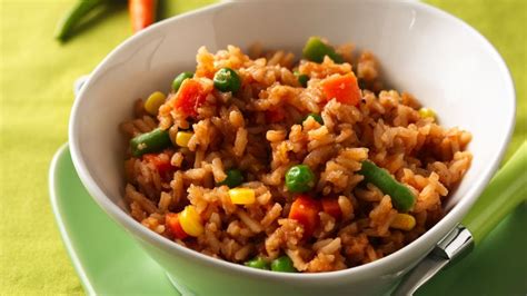 Receta De Arroz Rojo A La Jardinera QueRicaVida