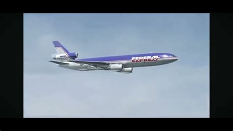 Fedex Flight Landing Animation Youtube