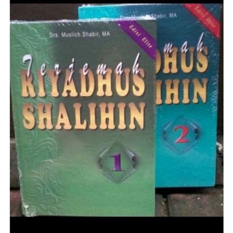 Jual Terjemah Kitab RIYADHUS SHOLIHIN 1 Set Jilid 1 2 Shopee Indonesia