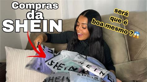 MINHAS COMPRAS DA SHEIN Fiz Minhas Primeiras Comprinhas Na SHEIN