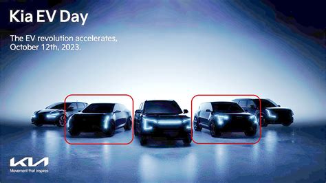 Kia Teases Two New Evs Ahead Of Inaugural Ev Day Event On Oct