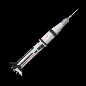 Saturn I Rocket - Spacecraft Liquid Fuel Propulsion - United States