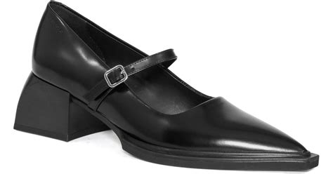 Vagabond Shoemakers Vivian Pointed Toe Mary Jane Pump In Black Lyst