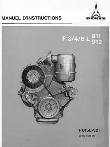 Manuels Moteur Et Sp Cifications Deutz Fl