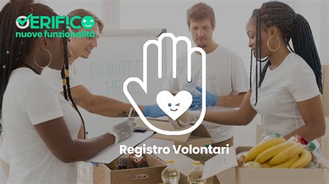 Verif Co Il Registro Dei Volontari Nuove Funzionalit Youtube