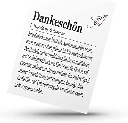 Er Set Dankesch N Karten A Auf Leinenstrukturpapier Dankeskarten