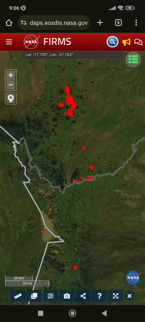 Focos De Inc Ndio No Parque Nacional Do Pantanal Mt Brigadistas Do