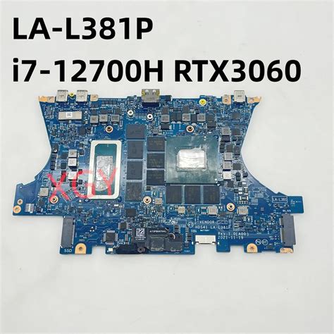 La L P With I H Rtx V G Notebook Mainboard For Dell