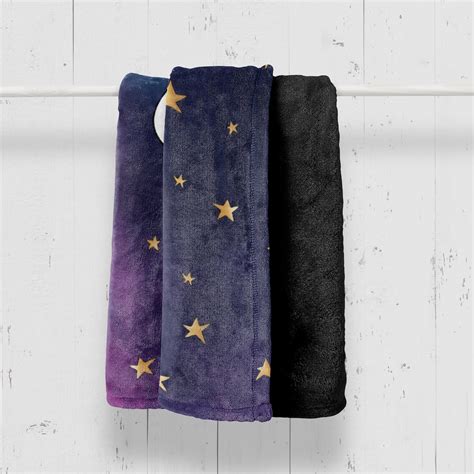 Moon Blanket Moon And Stars Minky Blanket Super Soft | Etsy