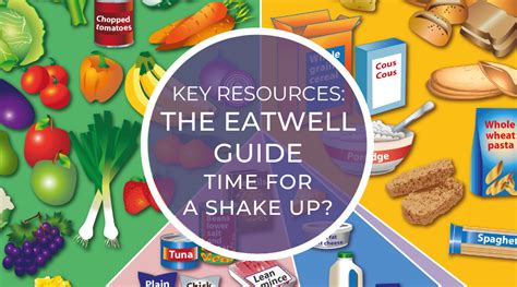 Key Resources The Eatwell Guide Time For A Shake Up • Mynutriweb