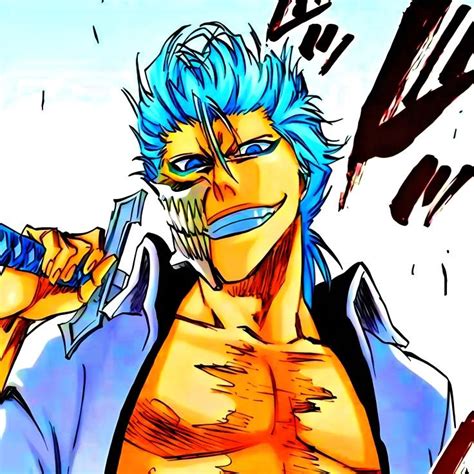 Grimmjow Mangá Icons Anime Bleach Color