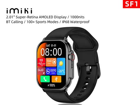 Imiki SF1 Smart Watch Gadget N Music