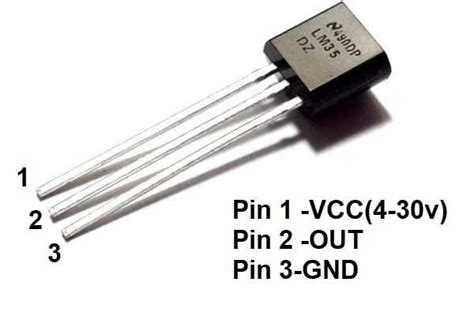 Pin Diagram Of Lm Sensor Lm Embedded Revised