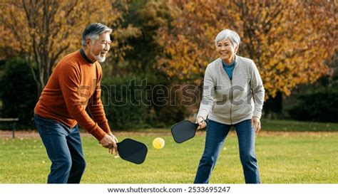Mature 65 Year Old Couple Playing AI Generated Image 2533695247 Shutterstock