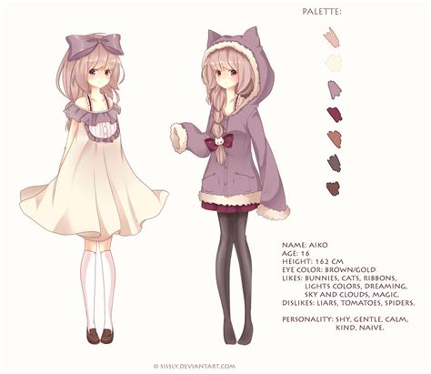 Aiko Reference By Yamiis On Deviantart