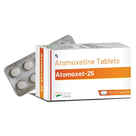 Atomoxetine Atomoxet 25 25 Mg