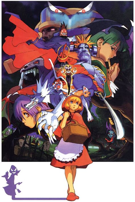 Characters Poster Characters And Art Darkstalkers Capcom Art Art