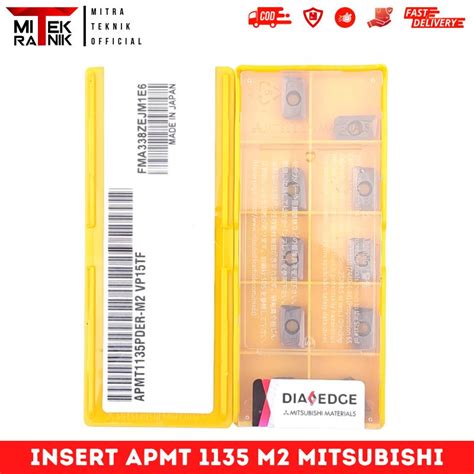 Jual Insert Holder Milling Facemill APMT 1135 PDER VP15TF Mitsubishi