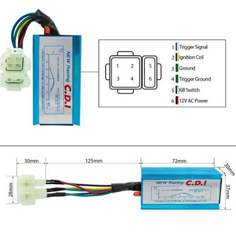 Qualit Tswaren Global Vorgestellten Pin Dc Cdi Box Racing Z Ndspule