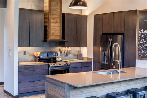 Mazama Meadow Residence Firewise Design Mazama WA Modern Kitchen